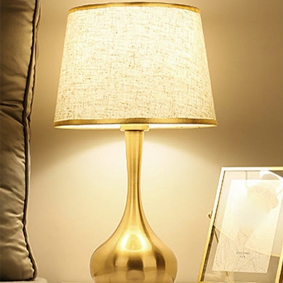 Postmodern Table Lamp 1 Light Gold Color Nights and Lamp for Bedroom