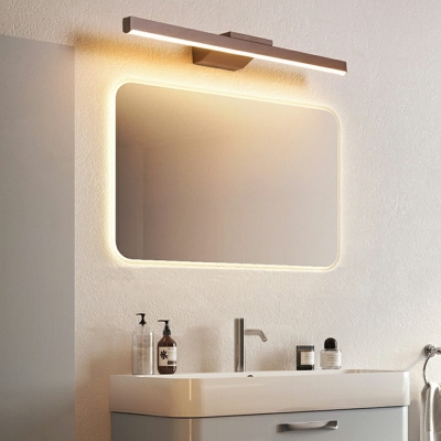 1-Light Sconce Lamp Fixtures Contemporary Style Liner Shape Acrylic Third Gear Light Wall Lighting Ideas