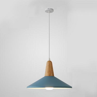 Wood 1 Light Modern Minimalist Hanging Light Nordic Style Suspension Lamp for Dinning Room
