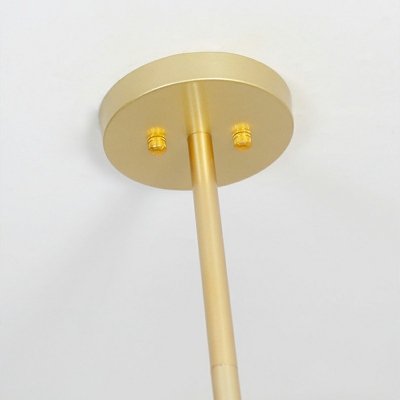 13-Light Pendant Chandelier Minimalist Style Ball Shape Metal White Light Hanging Lamp Kit