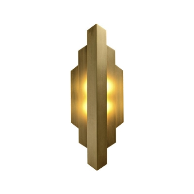 Creative Metal Decorative Sconce Wall Light for Bedroom and Hallway Background Wall