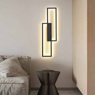 Creative Metal Warm Sconce Wall Light for Corridor Bedroom Bedside and  Background Wall
