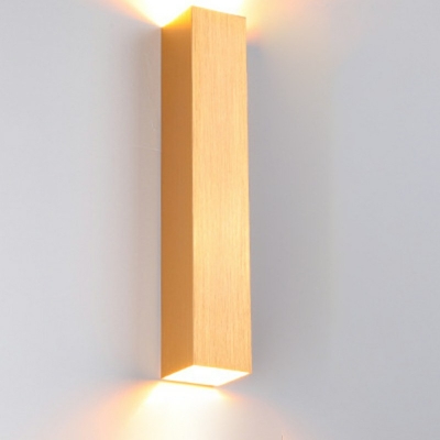 Linear LED Light Modern Wall Mounted Light Fixture Minimal Bedroom Sconce Wall Lighting