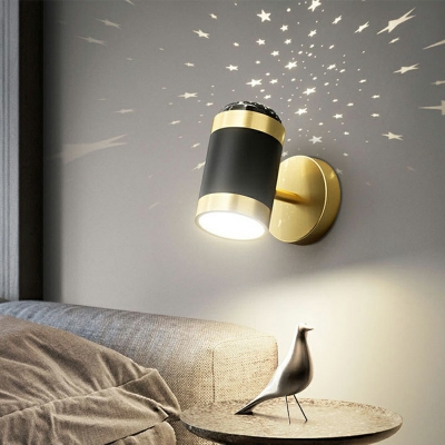 Creative Metal Rotatable Sconces for Corridor Bedroom Bedside and Background Wall