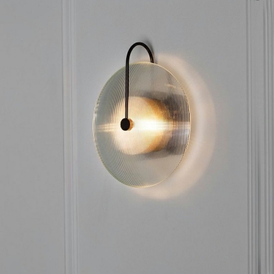 Modern Wall Mounted Lamp Round Shape Wall Lighting Fixtures for Living Room Bedroom