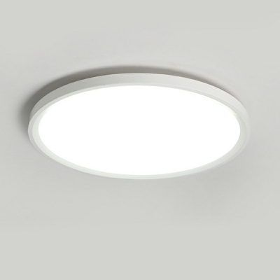 Ring LED Light Modern Macaron Flush Mount Ceiling Light Fixture Minimalist Ceiling Light for Bedroom