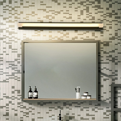 Modern 1 Light LED Flush Mount Wall Sconce Minimalism Nordic Sconce Lights for Bathroom