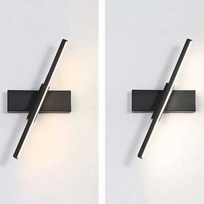 LED Light Linaer Adjustable Wall Mounted Light Fixture Modern Minimalism Sconce Lights for Bedroom