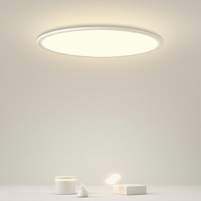 Led Flush Light Round Shade Modern Style Acrylic Led Surface Mount Ceiling Lights for Dining Room