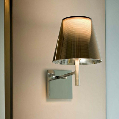 Modern Wall Mounted Lamps Metal Flush Mount Wall Sconce for Bedroom
