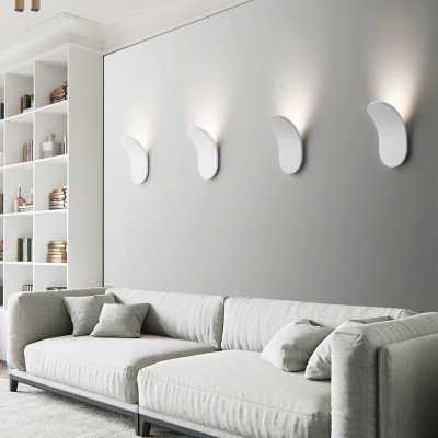 Modern Wall Light Sconce Metal Warm Light Wall Mounted Light Fixture for Living Room
