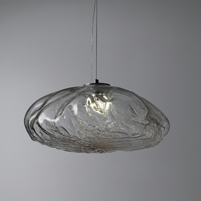 Ultra-Modern Glass Hanging Pendant Lights Hanging Lamp Kit for Living Room