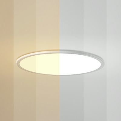 Led Flush Light Round Shade Modern Style Acrylic Led Surface Mount Ceiling Lights for Dining Room