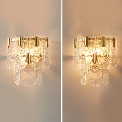 1-Light Sconce Lights Simplicity Style Geometric Shape Metal Wall Lighting Ideas