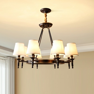 Designer Style Chandelier 8 Light Ceiling Chandelier for Bedroom