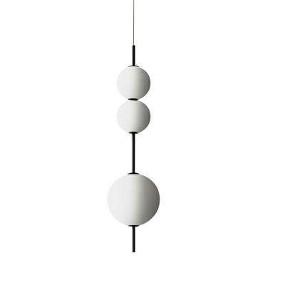 LED Light Modern White Hanging Pendant Light Simplicity Living Room for Suspension Lamp