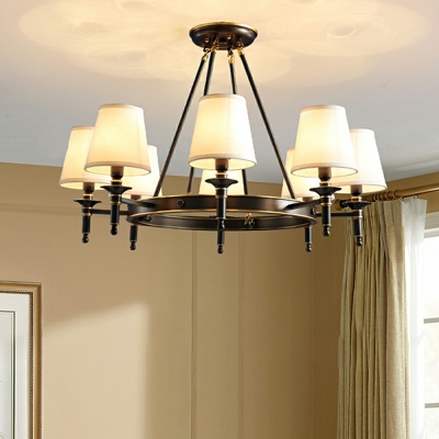 8 Light Chandelier Ceiling Design Style Chandelier for Bedroom Cafe