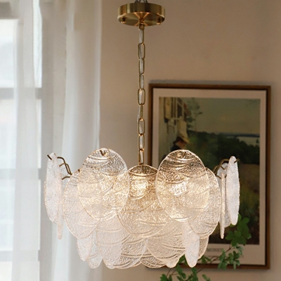 American Style Chandelier Glass Ceiling Chandelier for Dining Room