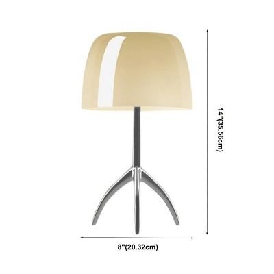 Ultra-Modern Table Light Glass Material Night Table Lamps for Bedroom Living Room
