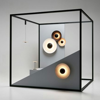Modern Style LED Wall Sconce Light Nordic Style Metal Wall Light for Courtyard