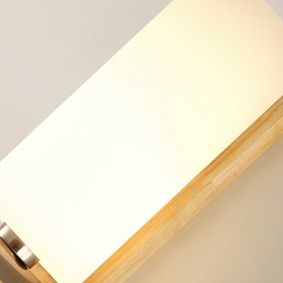 Nordic Style LED Wall Sconce Light Modern Style Wood Wall Light for Aisle Bedside
