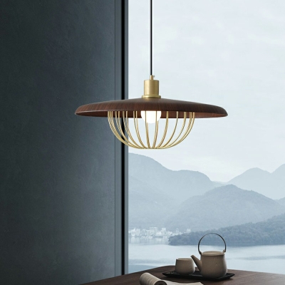 Postmodern 1 Light Hanging Lamp Kit Metal Hanging Light Fixtures for Bedroom