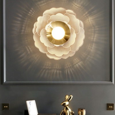 Creative Warm Sconce Wall Light for Corridor Bedroom Bedside and  Background Wall