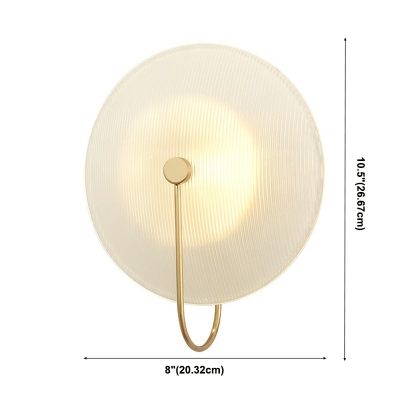 Modern Wall Mounted Lamp Round Shape Wall Lighting Fixtures for Living Room Bedroom