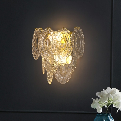 Nordic Style LED Wall Sconce Light Modern Style Glass Wall Light for Aisle Bedside