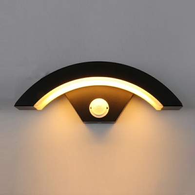 Black Wall Sconces Lighting Fixtures 1 Light Modern Outdoor Basic Wall Lights