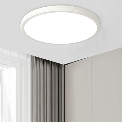 Contemporary Acrylic Led Flush Ceiling Lights Disk Flush Mount Light Fixtures