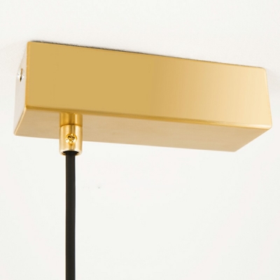 Minimalism Gold Island Ceiling Light LED Pendant Light Fixtures for Dining Room