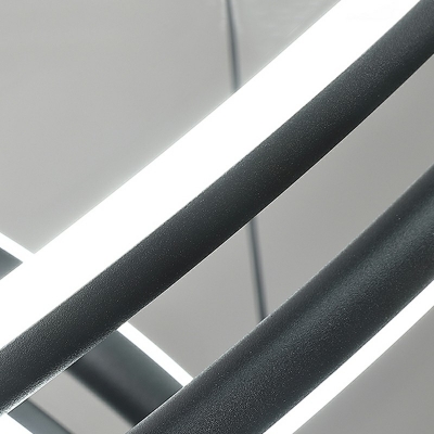 Minimalist Metal Pendant Lighting Fixtures Orbicular Suspended Lighting Fixture
