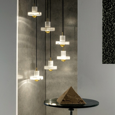 Modern Style LED Pendant Light Nordic Style Marble Hanging Light for Dinning Room Kitchen