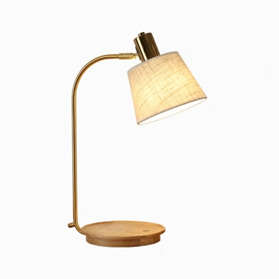 Modernism Table Light Fabric Shade Nights and Lamp for Living Room Bedroom