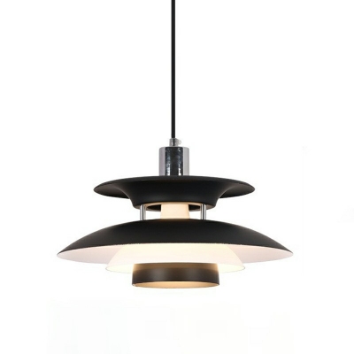 Pendant Lighting Round Shade Modern Style Metal Chandelier Pendant Light for Living Room