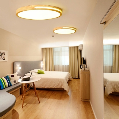 Ultra-Modern Ceiling Mounted Fixture 1 Light Flush Ceiling Light for Bedroom