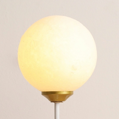 1-Light Sconce Lights Kids Style Globe Shape Metal Wall Mounted Light Fixture