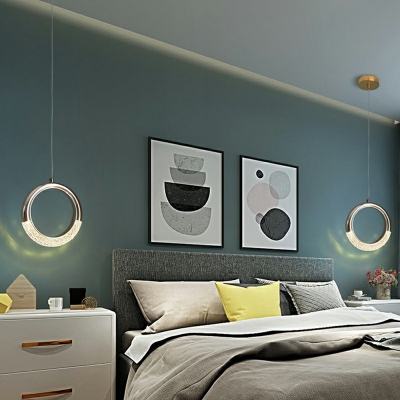 Pendant Light Modern Style Acrylic Pendant Light Fixtures for Living Room