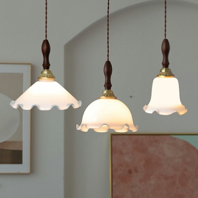 Pendant Lighting Fixtures Modern Style Glass Pendant Light for Living Room