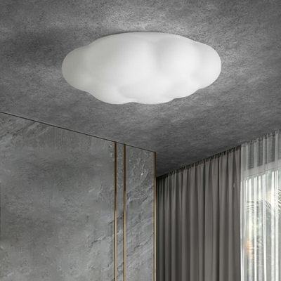 Simplicity Flush Mount Ceiling Light Fixtures Contemporary Close to Ceiling Lamp for Kid's Room