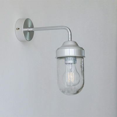 1-Light Sconce Lights Farmhouse Style Cylinder Shape Metal Wall Lighting Ideas