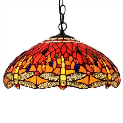 Ceiling Pendant Light Semicircular Shade Modern Style Glass Pendant Lighting for Living Room