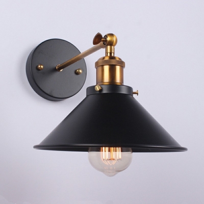 Industrial Style Black Wall Mounted Light Wall Mount Light Fixture for Living Room
