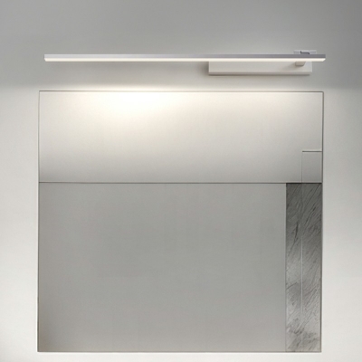 Minimalistic Natural Light Linear Vanity Light Fixtures Metal and Acrylic Led Vanity Light Strip