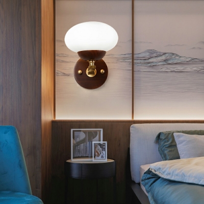 Sconce Light Fixtures Wood Flush Mount Wall Sconce for Bedroom