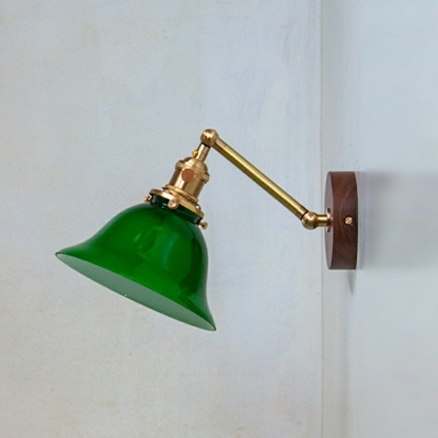 1-Light Sconce Lights Industrial Style Cone Shape Metal Wall Light Fixture