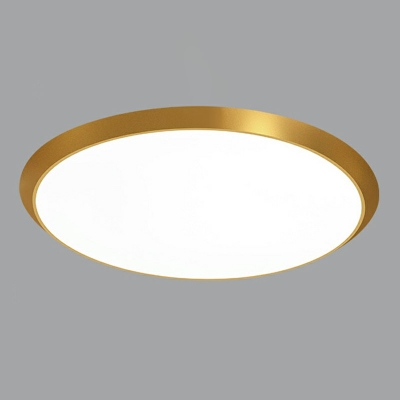 1 Light Modern Led Flush Mount Ceiling Lights Minimalism Macaron Close to Ceiling Lamp