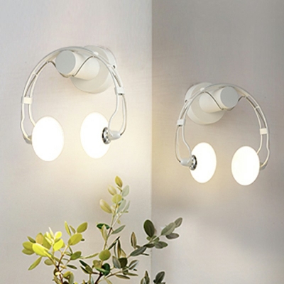 2 Lights Wall Sconces Lighting Fixtures Metal Wall Sconce Lamps for Child's Room