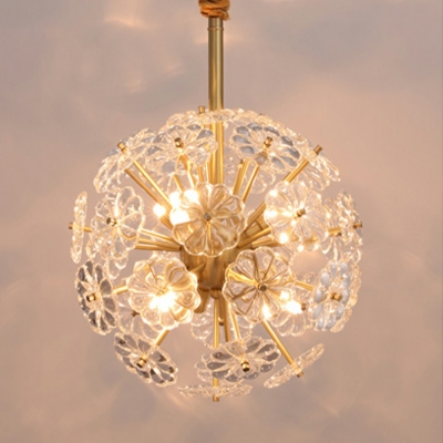 Designer Style Crystal Celling Light Nordic Style Minimalism Chandelier Light for Living Room